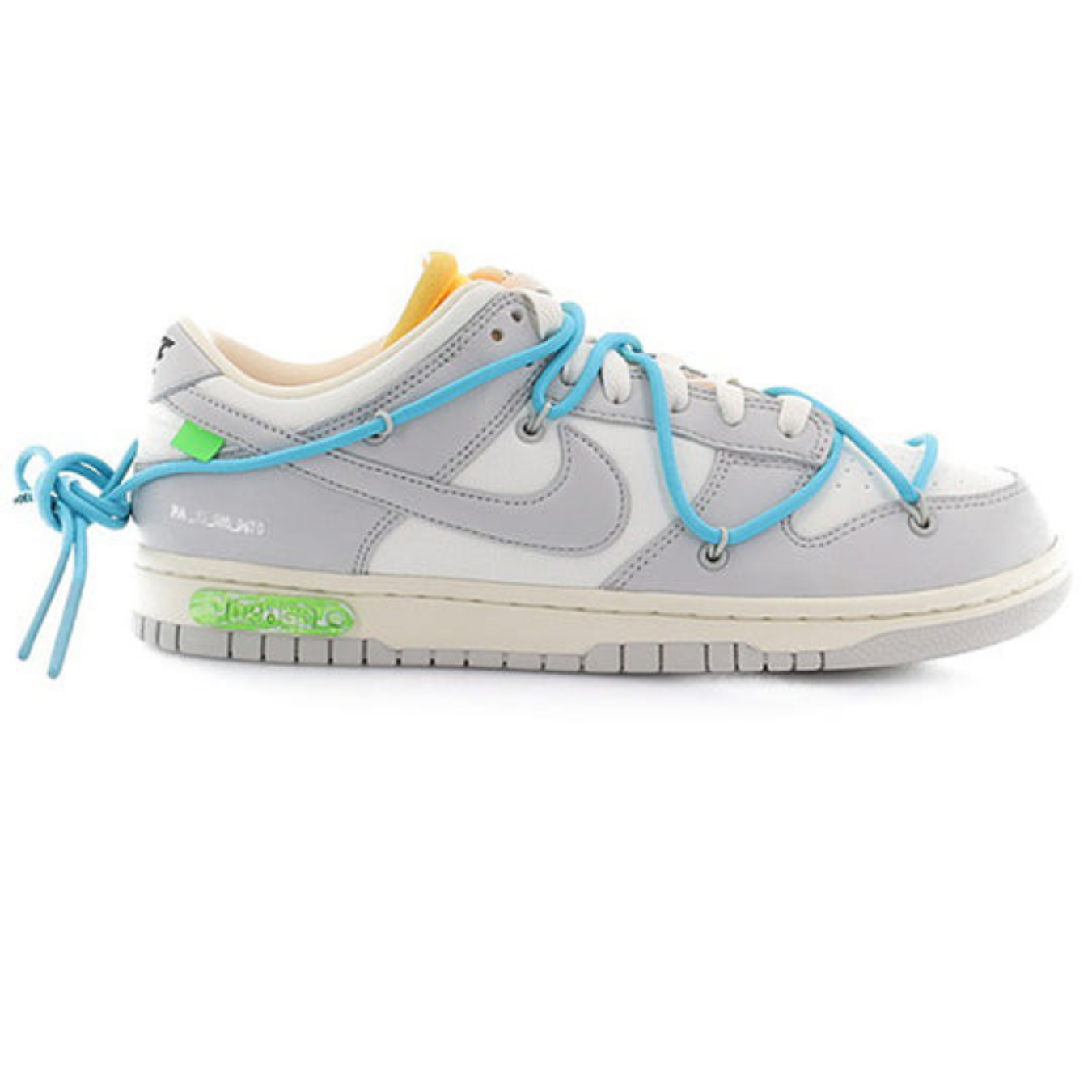 Off-White x Nike Dunk Low 'Lot 02 of 50' - Streetwear Fashion - thesclo.com