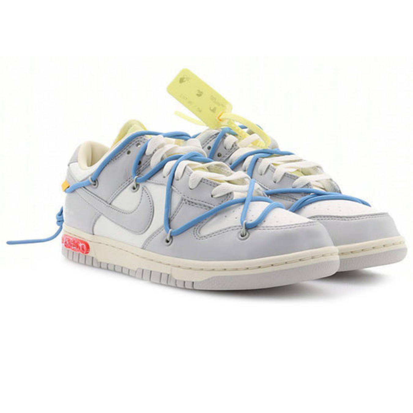 Off-White x Nike Dunk Low 'Lot 05 of 50' - Streetwear Fashion - thesclo.com