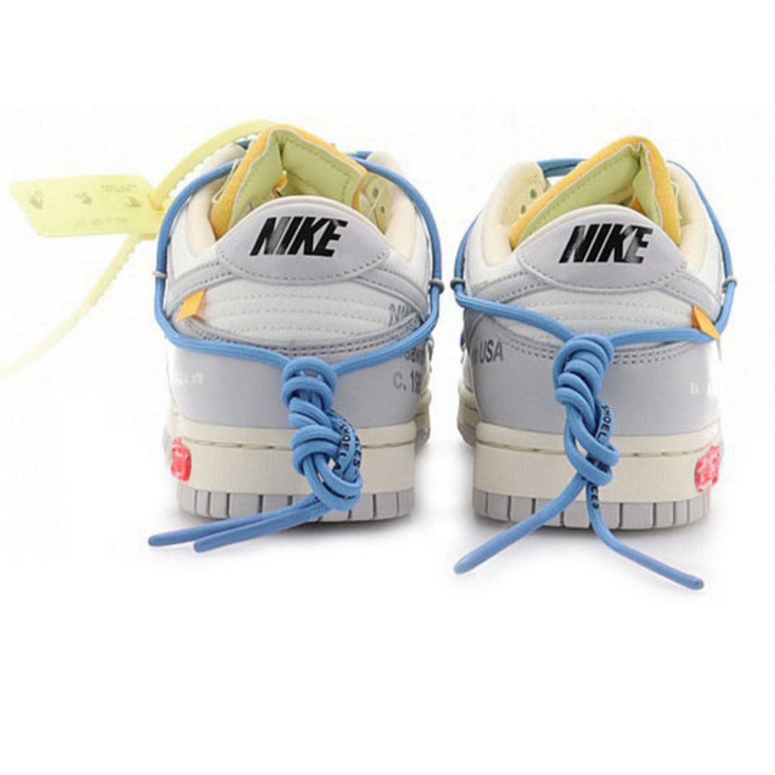 Off-White x Nike Dunk Low 'Lot 05 of 50' - Streetwear Fashion - thesclo.com