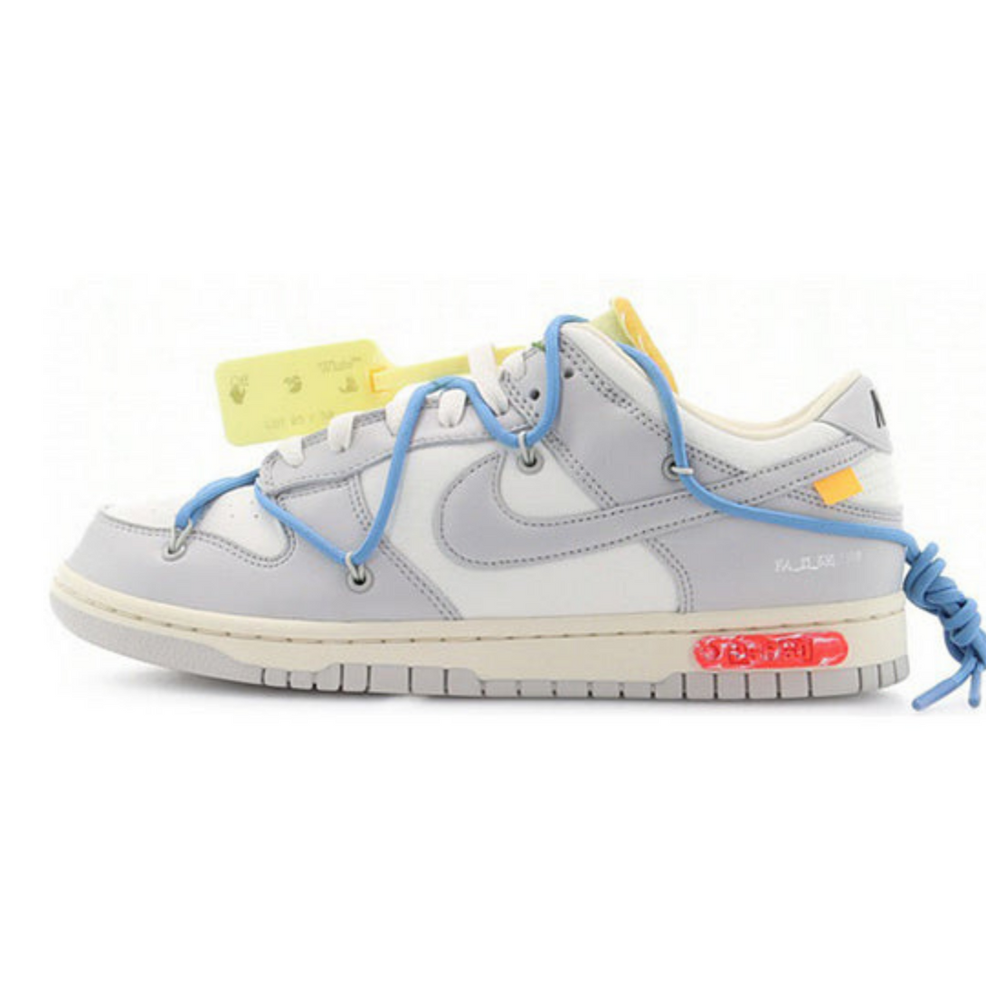 Off-White x Nike Dunk Low 'Lot 05 of 50' - Streetwear Fashion - thesclo.com