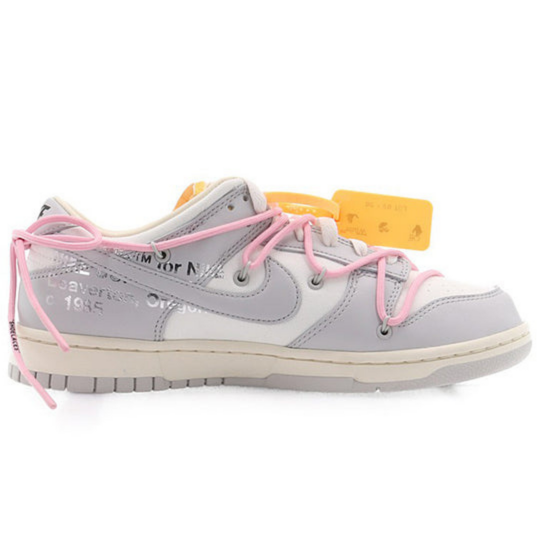 Off-White x Nike Dunk Low 'Lot 09 of 50' - Streetwear Fashion - thesclo.com