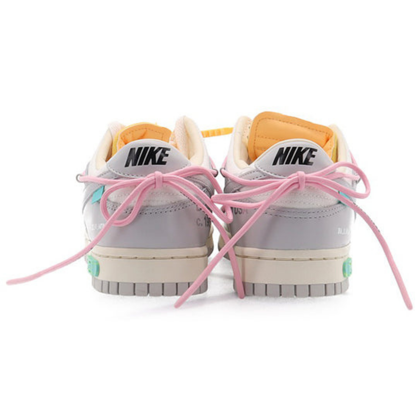 Off-White x Nike Dunk Low 'Lot 09 of 50' - Streetwear Fashion - thesclo.com