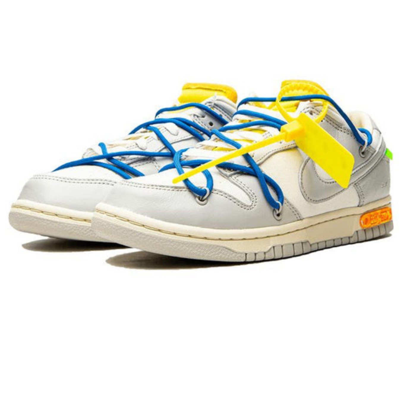 Off-White x Nike Dunk Low 'Lot 10 of 50' - Streetwear Fashion - thesclo.com