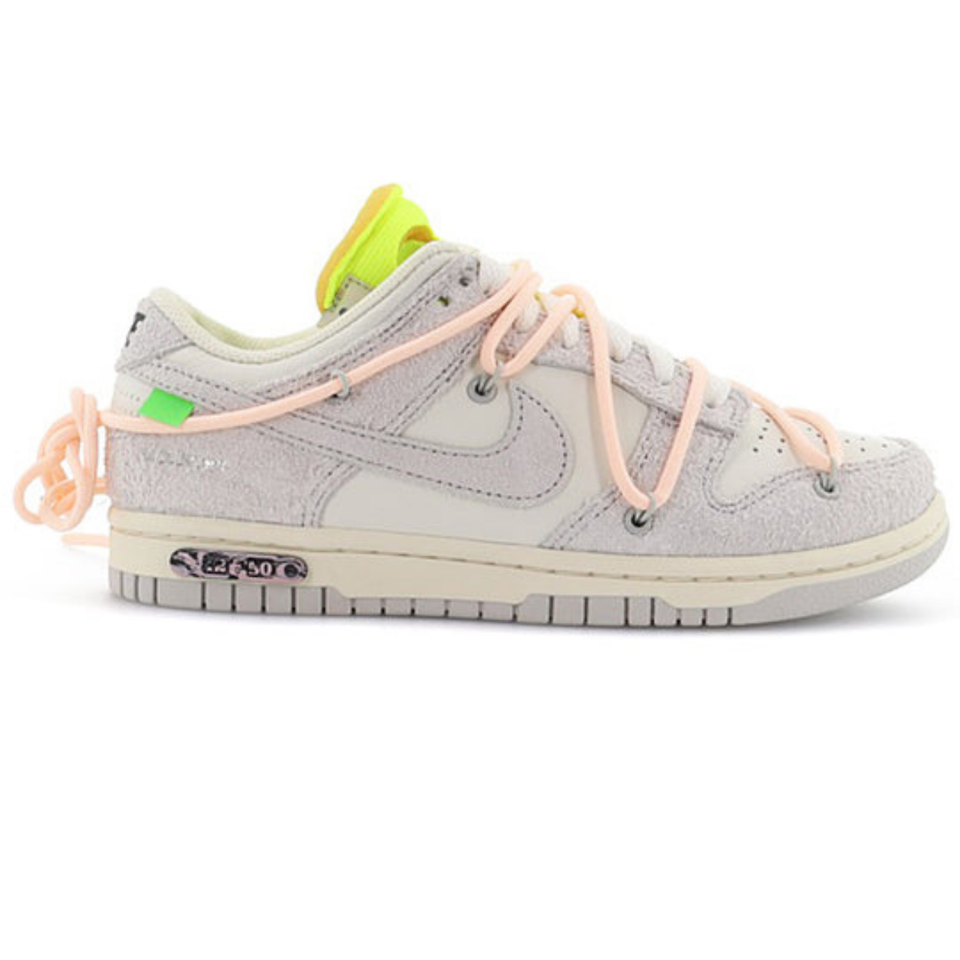 Off-White x Nike Dunk Low 'Lot 12 of 50' - Streetwear Fashion - thesclo.com