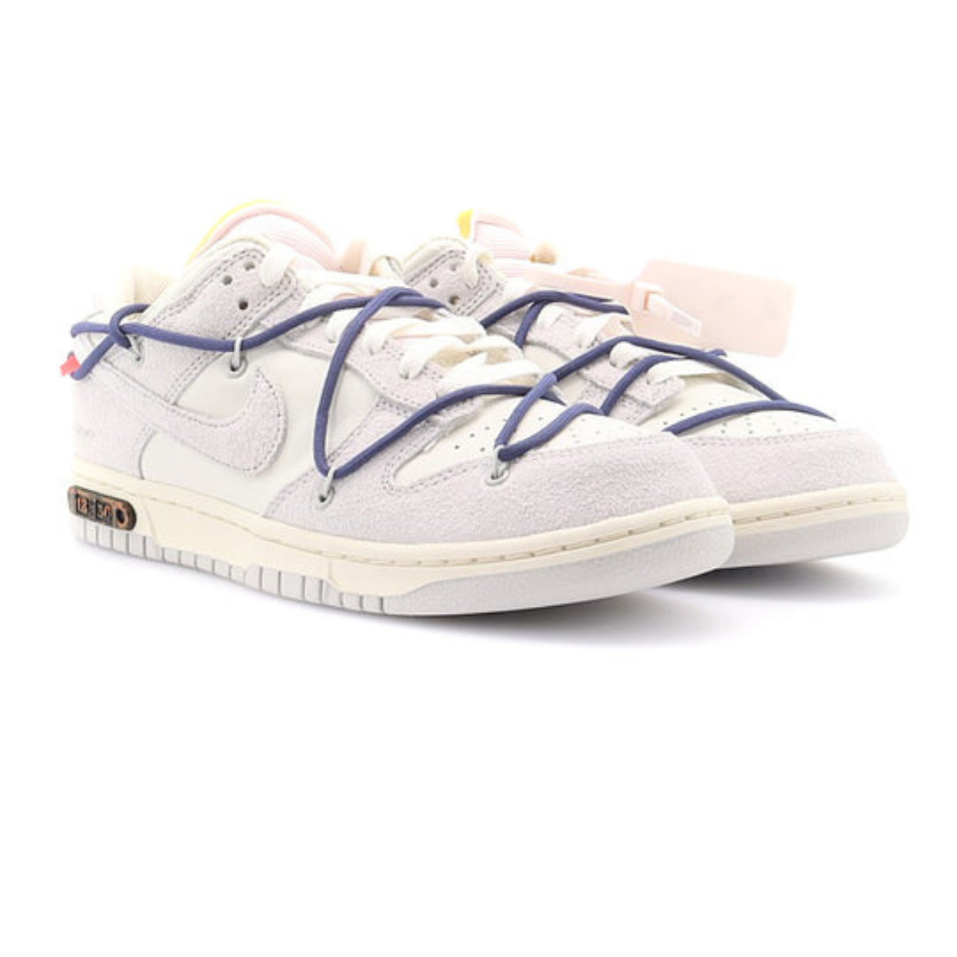 Off-White x Nike Dunk Low 'Lot 18 of 50' - Streetwear Fashion - thesclo.com