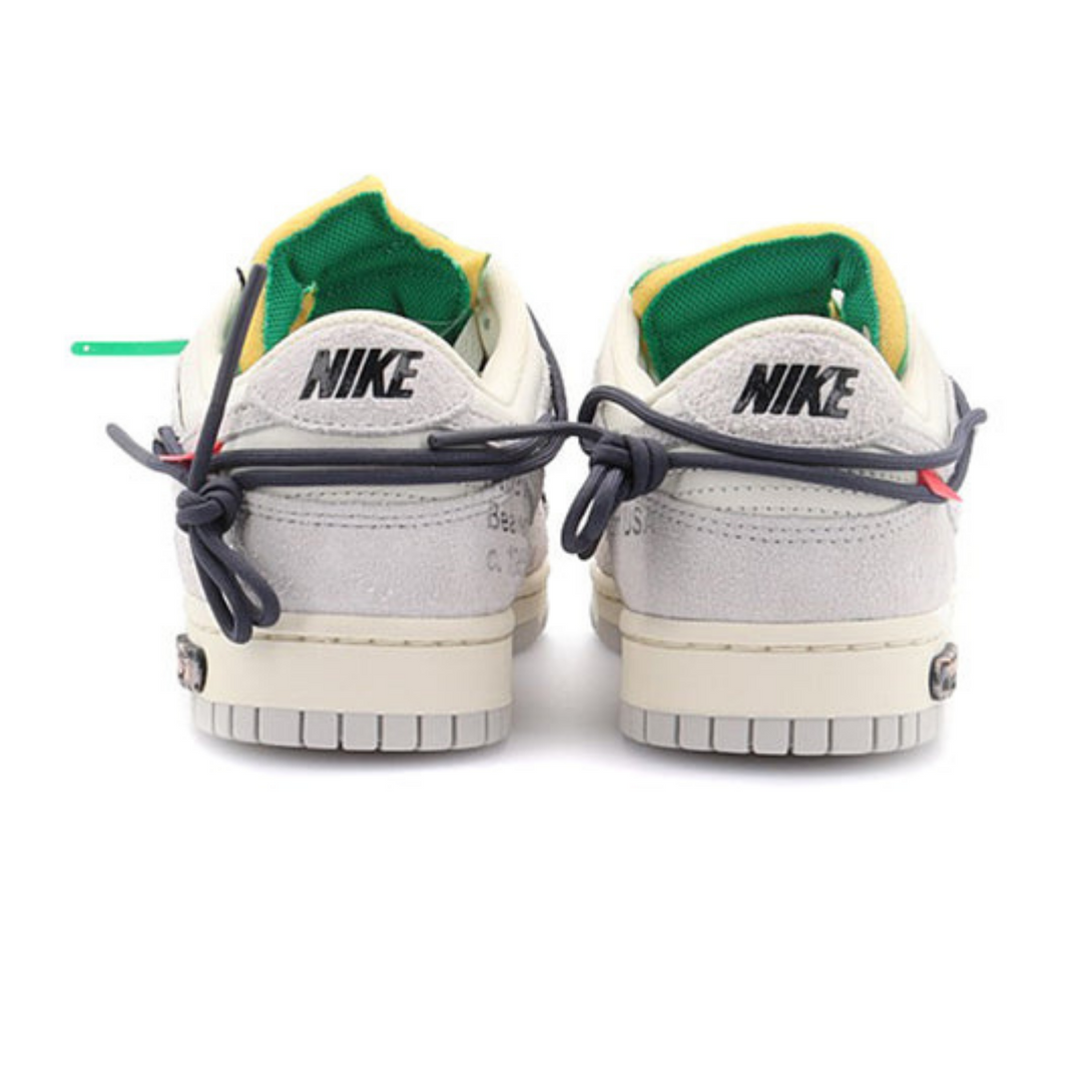 Off-White x Nike Dunk Low 'Lot 20 of 50' - Streetwear Fashion - thesclo.com