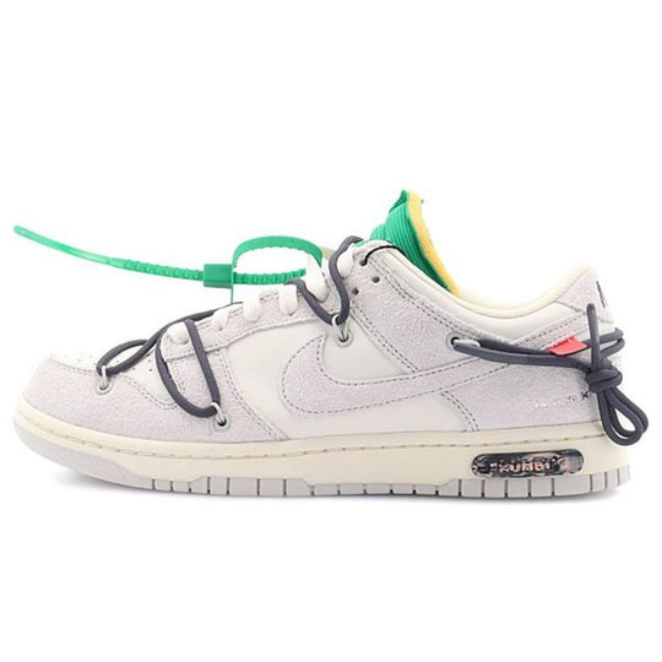 Off-White x Nike Dunk Low 'Lot 20 of 50' - Streetwear Fashion - thesclo.com