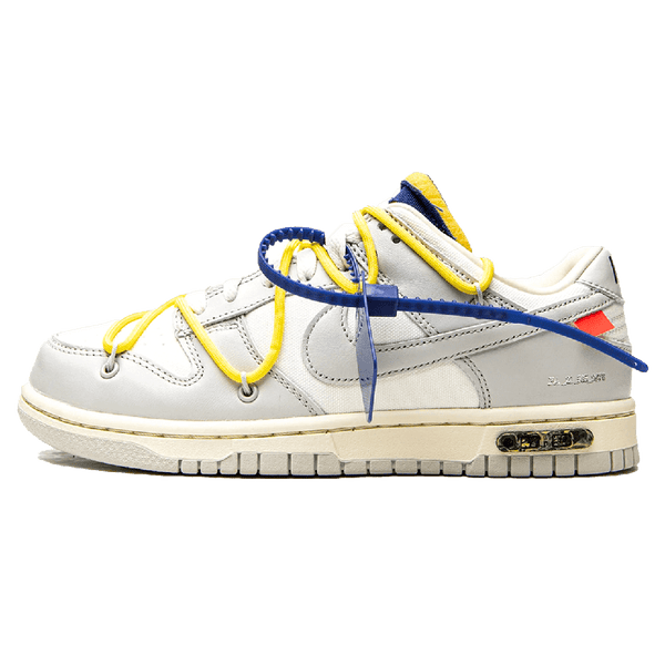 Off-White x Nike Dunk Low 'Lot 27 of 50'- Streetwear Fashion - thesclo.com