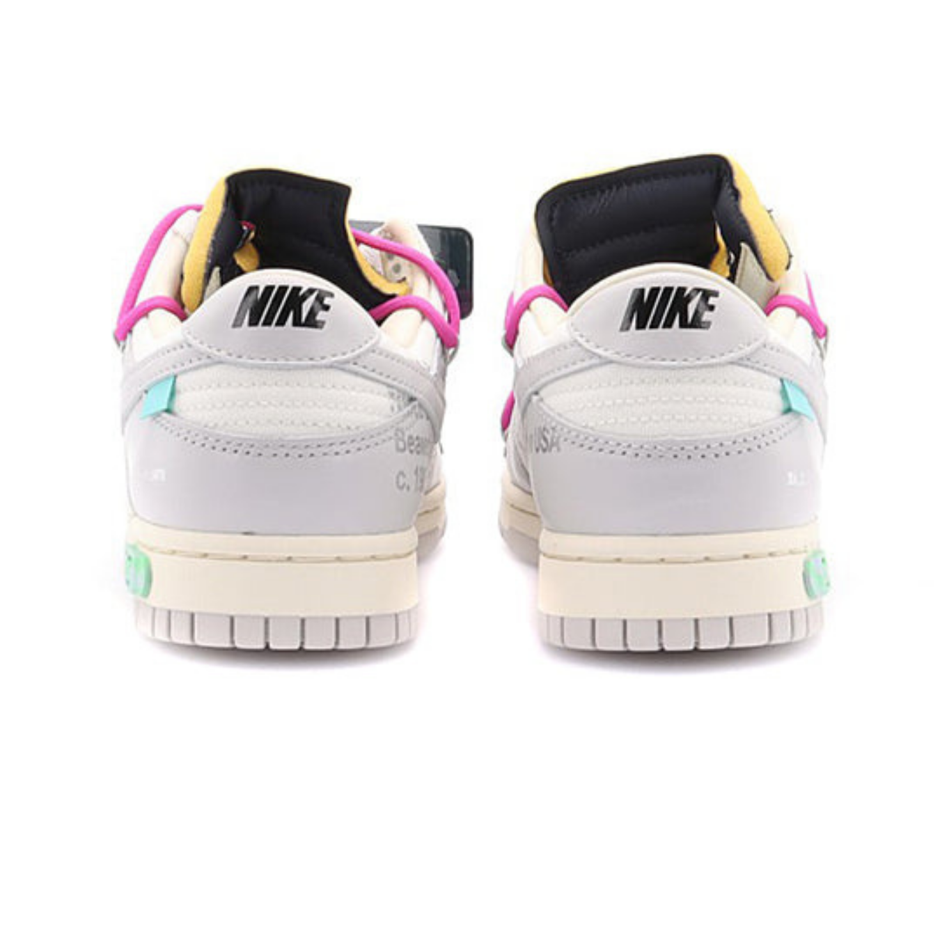 Off-White x Nike Dunk Low 'Lot 30 of 50' - Streetwear Fashion - thesclo.com