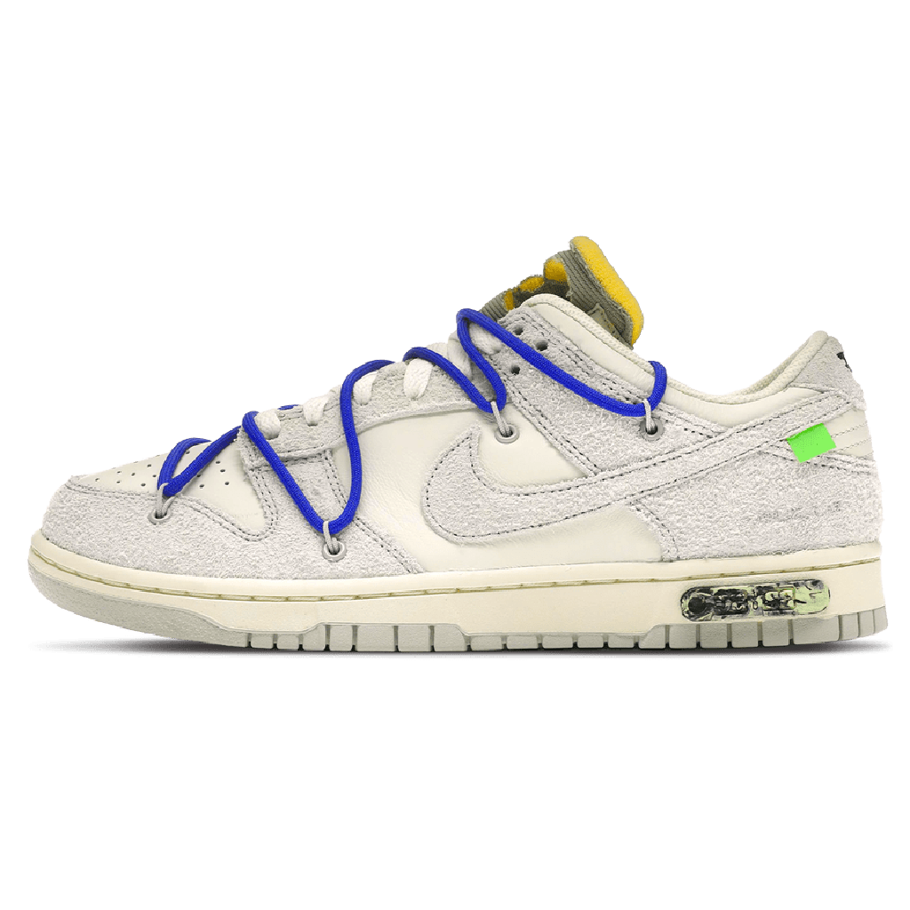 Off-White x Nike Dunk Low 'Lot 32 of 50'- Streetwear Fashion - thesclo.com