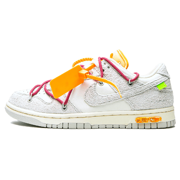 Off-White x Nike Dunk Low 'Lot 35 of 50'- Streetwear Fashion - thesclo.com