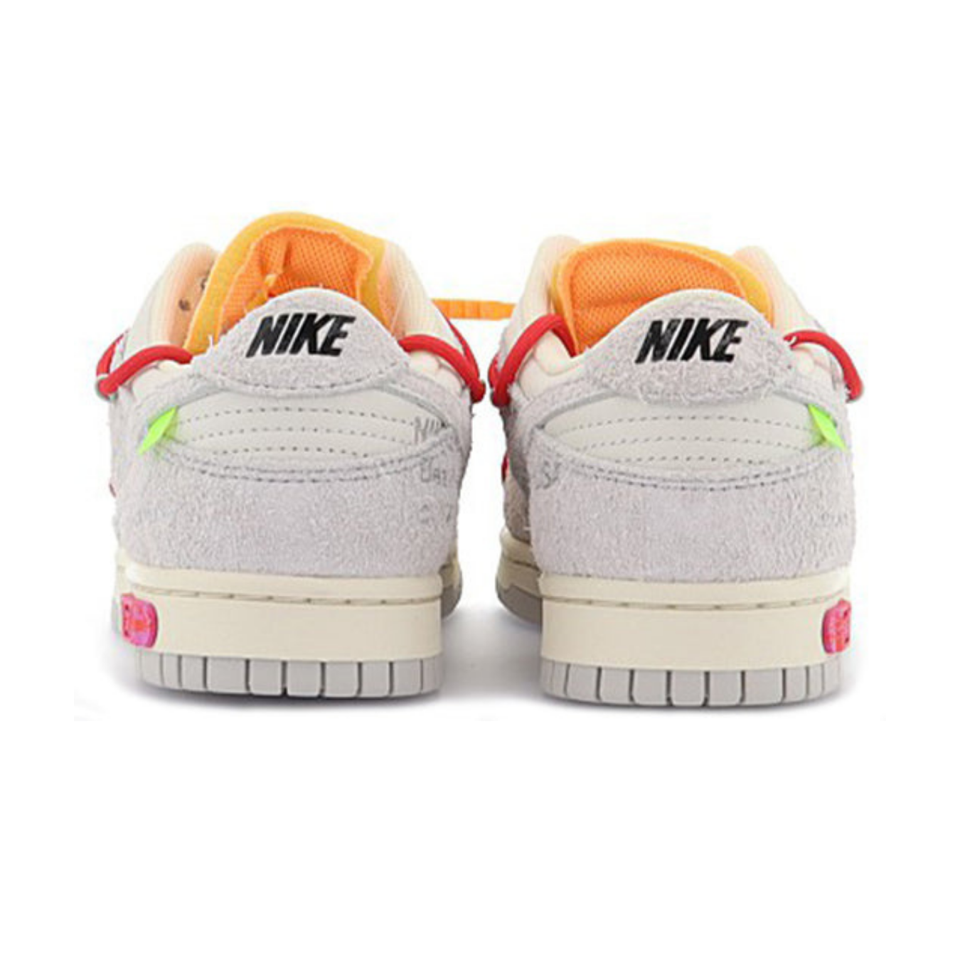 Off-White x Nike Dunk Low 'Lot 40 of 50' - Streetwear Fashion - thesclo.com