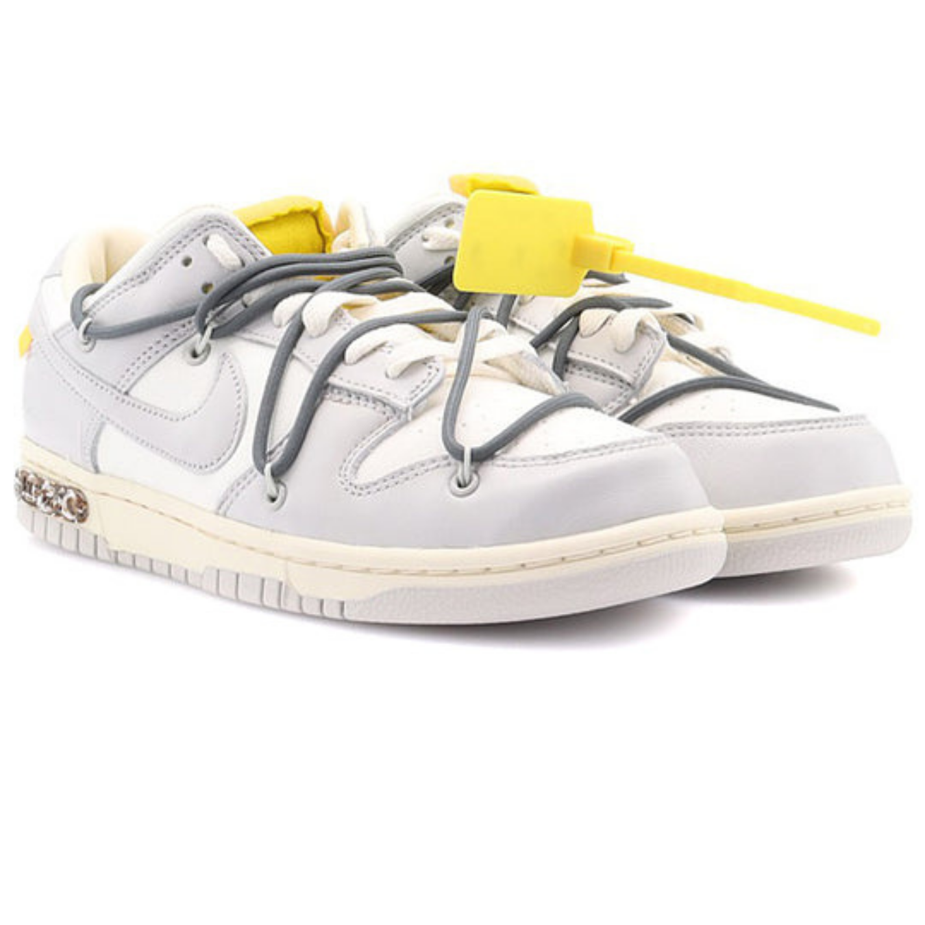 Off-White x Nike Dunk Low 'Lot 41 of 50' - Streetwear Fashion - thesclo.com