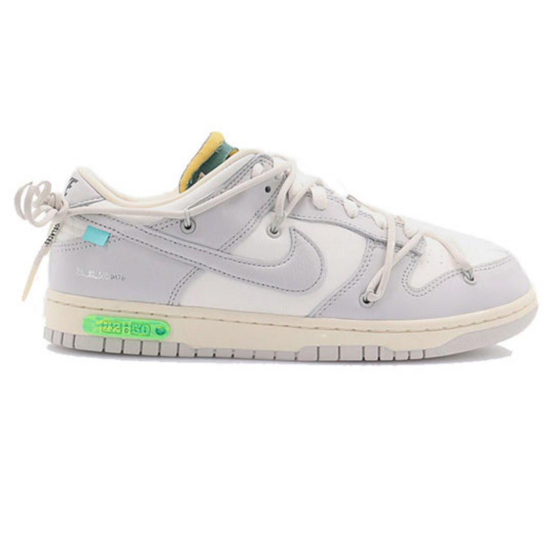 Off-White x Nike Dunk Low 'Lot 42 of 50' - Streetwear Fashion - thesclo.com