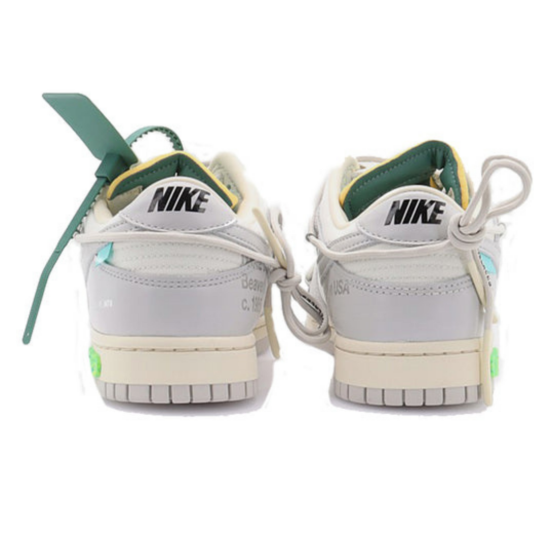 Off-White x Nike Dunk Low 'Lot 42 of 50' - Streetwear Fashion - thesclo.com