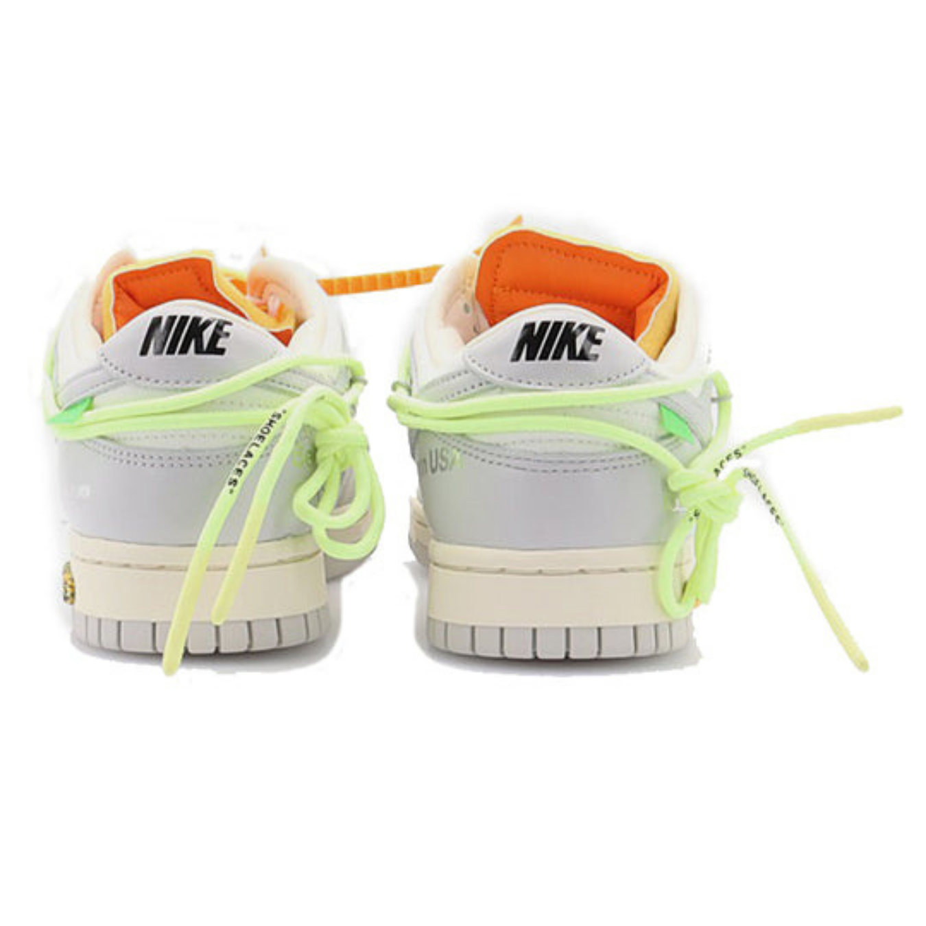 Off-White x Nike Dunk Low 'Lot 43 of 50' - Streetwear Fashion - thesclo.com