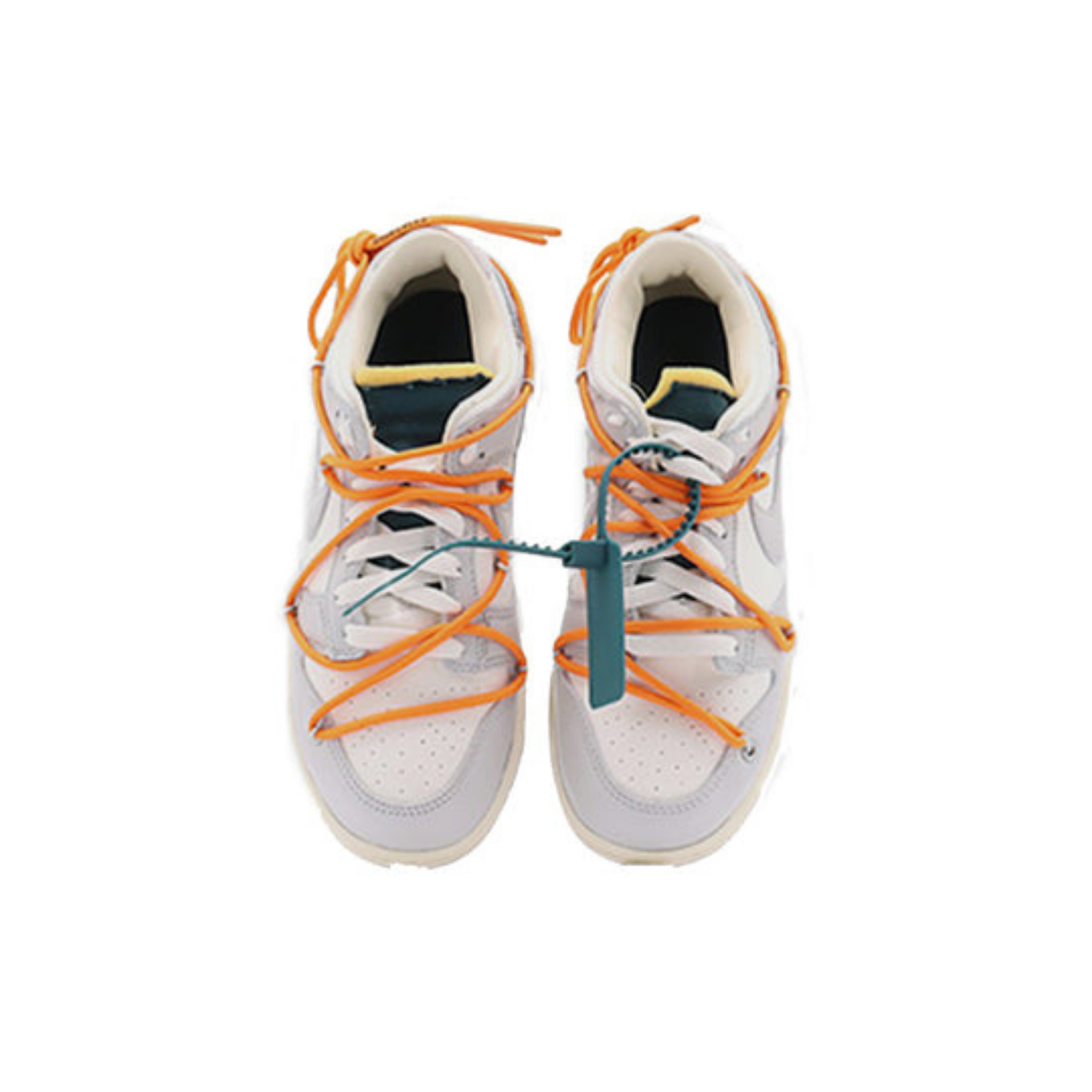 Off-White x Nike Dunk Low 'Lot 44 of 50' - Streetwear Fashion - thesclo.com