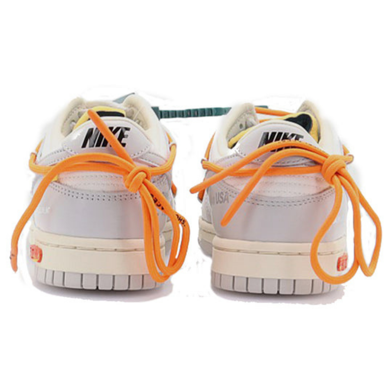 Off-White x Nike Dunk Low 'Lot 44 of 50' - Streetwear Fashion - thesclo.com