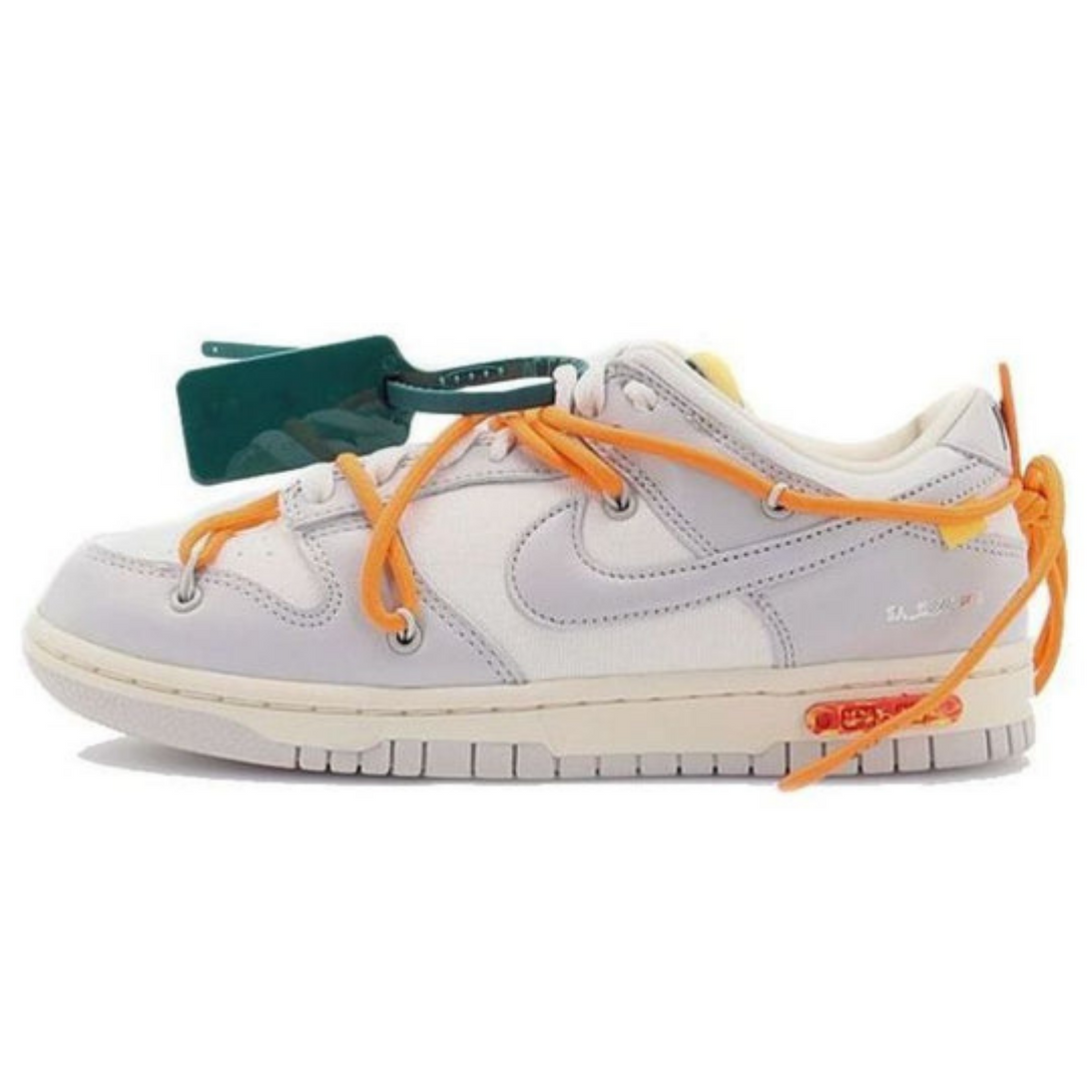 Off-White x Nike Dunk Low 'Lot 44 of 50' - Streetwear Fashion - thesclo.com