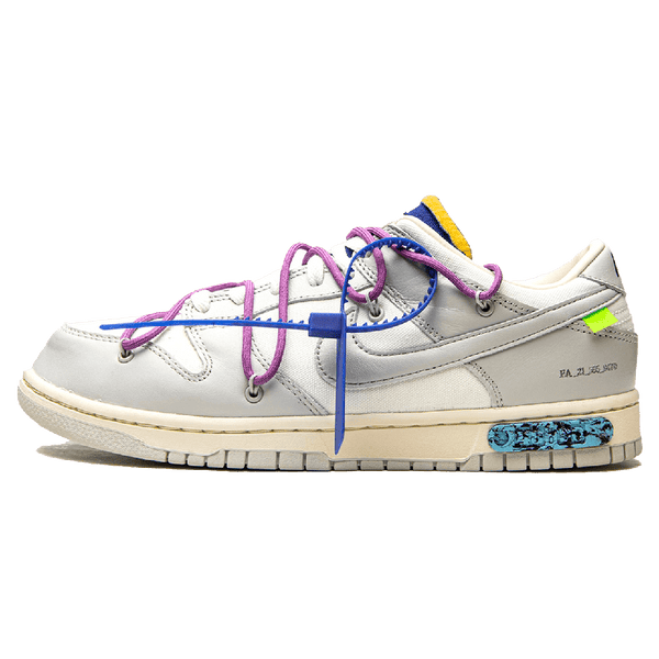 Off-White x Nike Dunk Low 'Lot 48 of 50'- Streetwear Fashion - thesclo.com