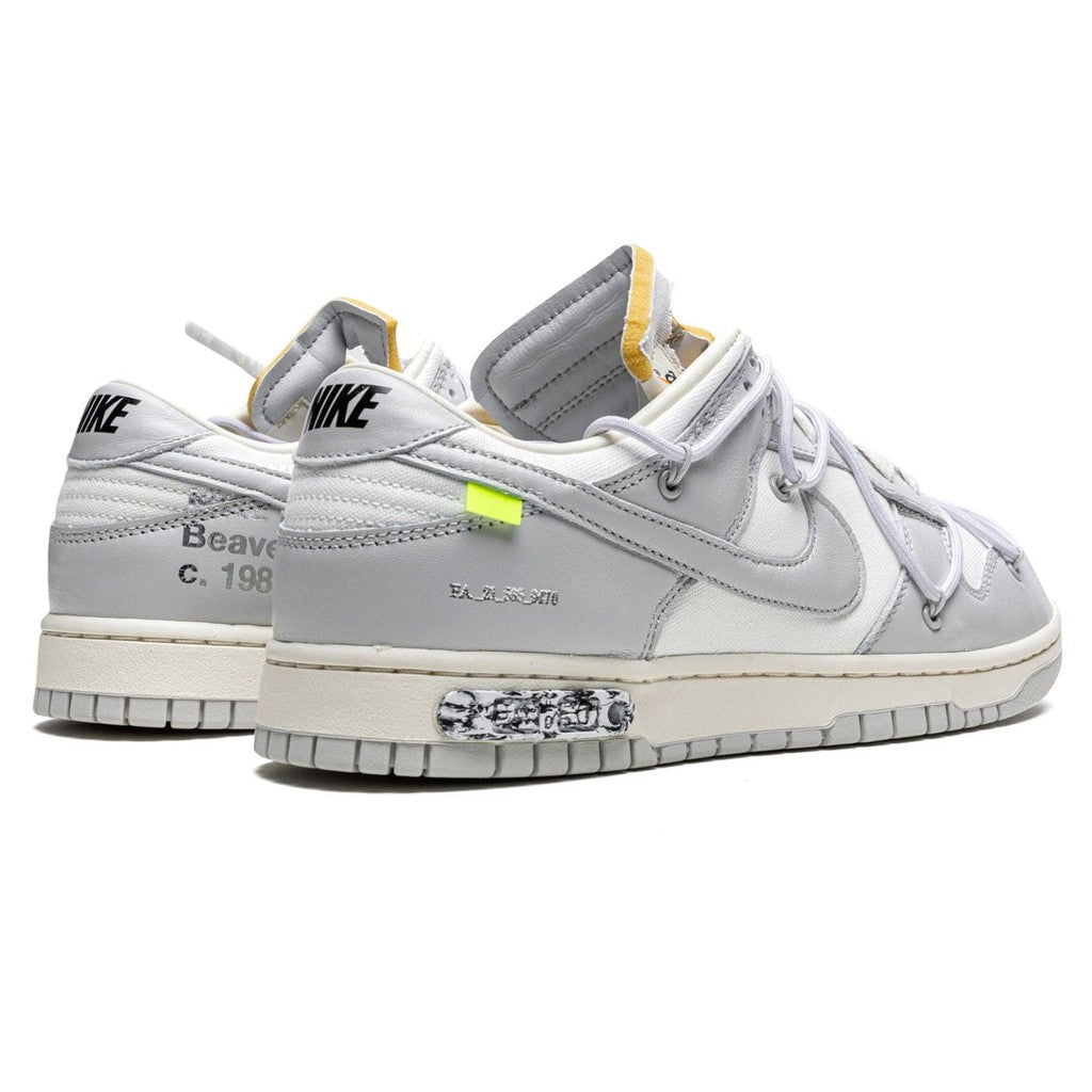 Off-White x Nike Dunk Low 'Lot 49 of 50'- Streetwear Fashion - thesclo.com