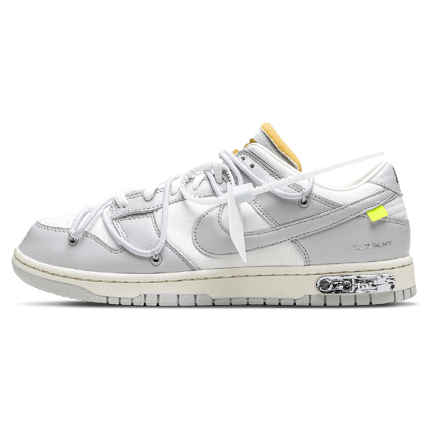 Off-White x Nike Dunk Low 'Lot 49 of 50'- Streetwear Fashion - thesclo.com