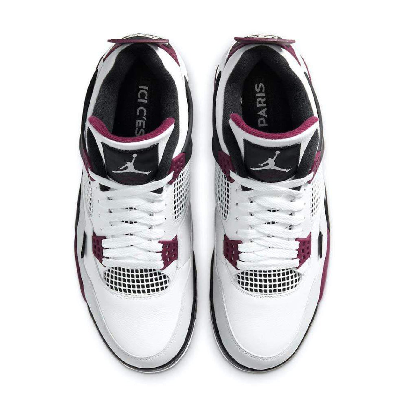 Paris Saint-Germain x Air Jordan 4 Retro 'Bordeaux' - Streetwear Fashion - thesclo.com