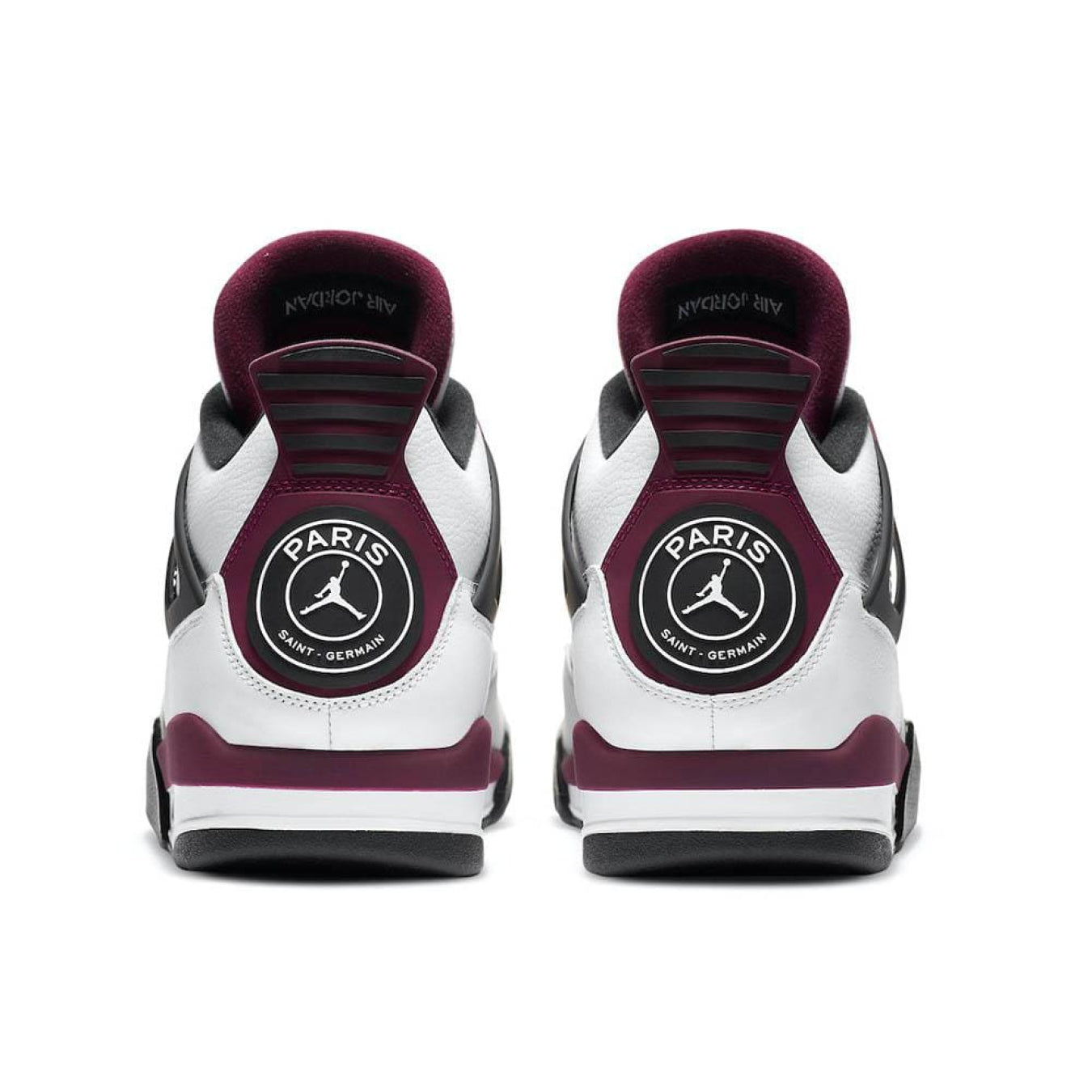 Paris Saint-Germain x Air Jordan 4 Retro 'Bordeaux' - Streetwear Fashion - thesclo.com