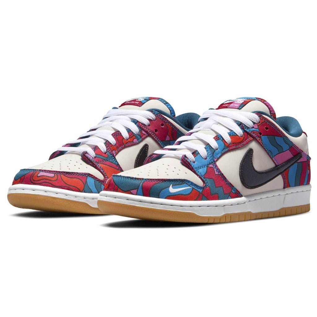 Parra x Nike Dunk Low Pro SB 'Abstract Art'- Streetwear Fashion - thesclo.com