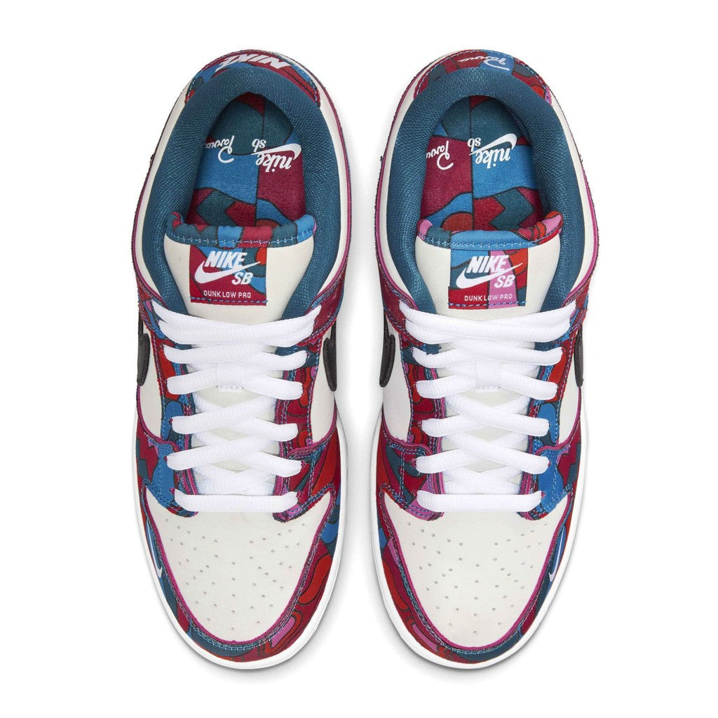 Parra x Nike Dunk Low Pro SB 'Abstract Art'- Streetwear Fashion - thesclo.com