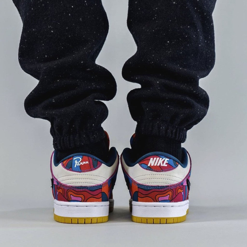 Parra x Nike Dunk Low Pro SB 'Abstract Art'- Streetwear Fashion - thesclo.com