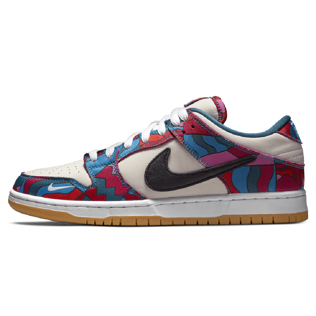 Parra x Nike Dunk Low Pro SB 'Abstract Art'- Streetwear Fashion - thesclo.com