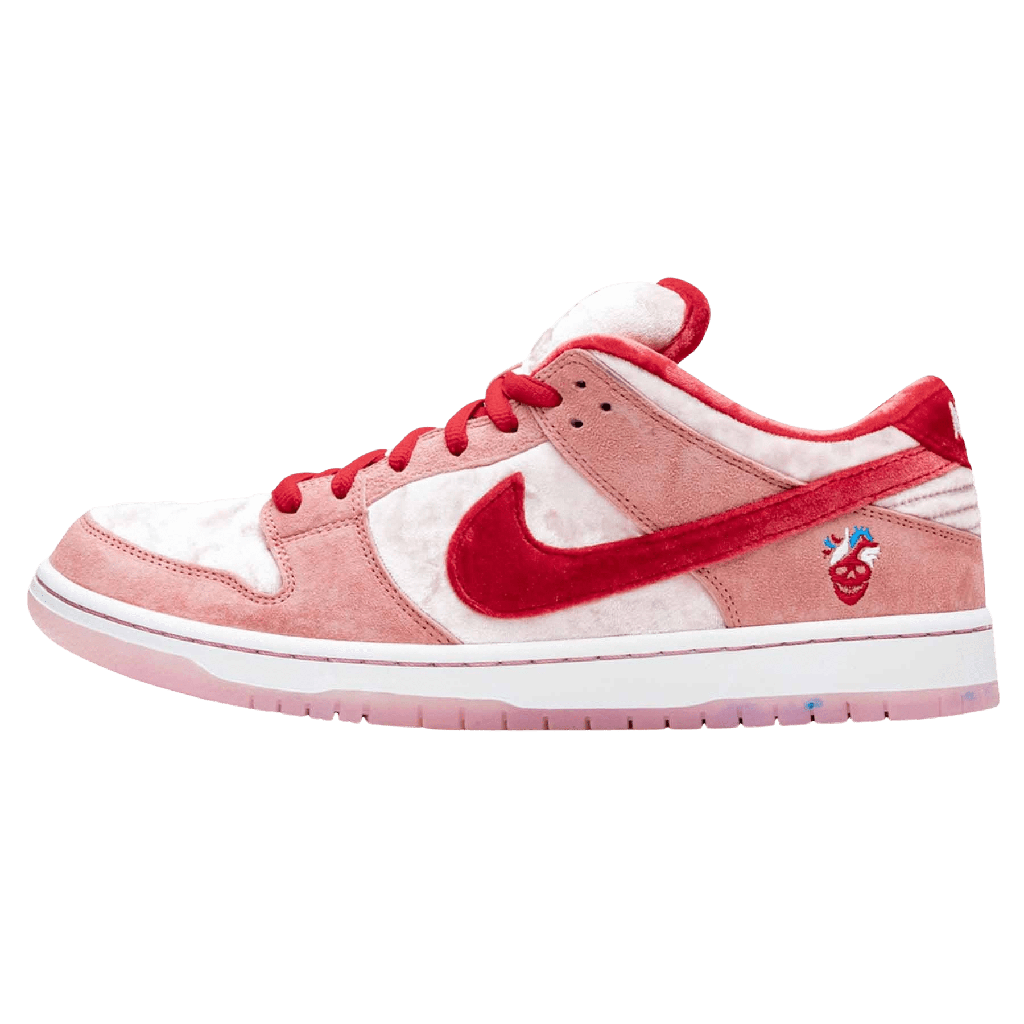 StrangeLove x Nike Dunk Low SB 'Valentine's Day'- Streetwear Fashion - thesclo.com