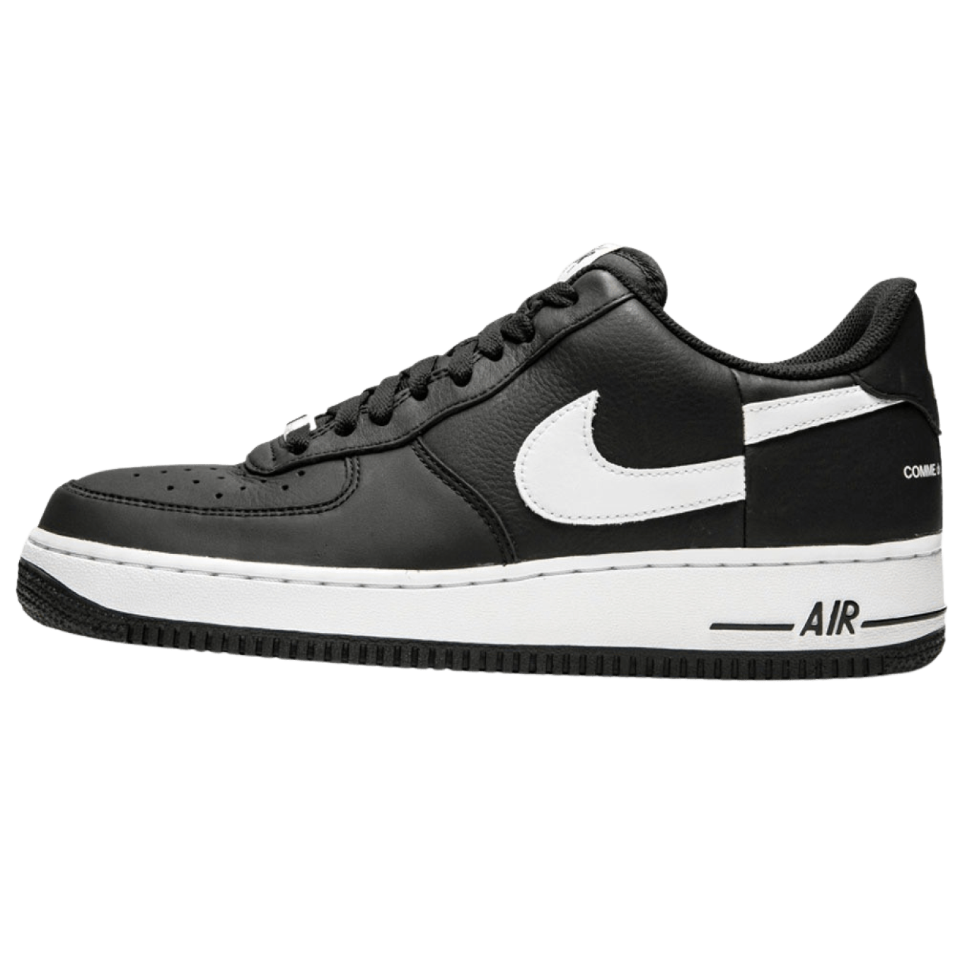 Supreme x Comme des Garçons SHIRT x Air Force 1 Low 'Black' - Streetwear Fashion - thesclo.com