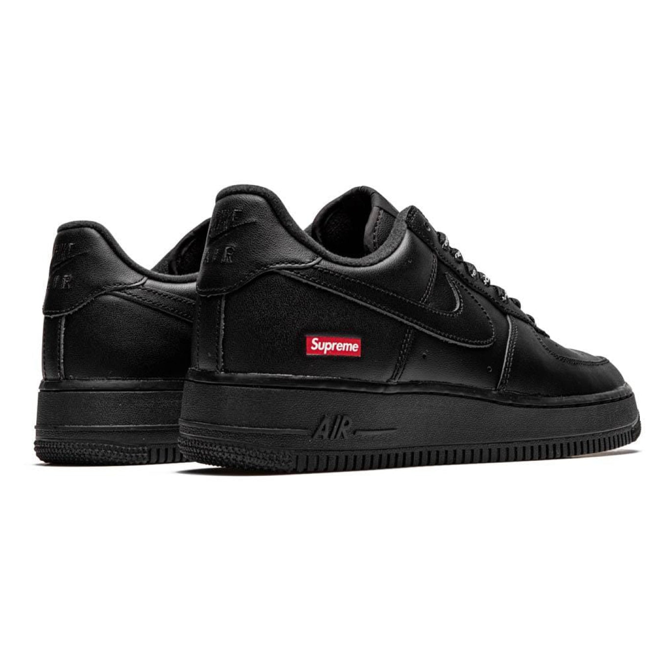 Supreme x Nike Air Force 1 Low 'Box Logo - Black' - Streetwear Fashion - thesclo.com