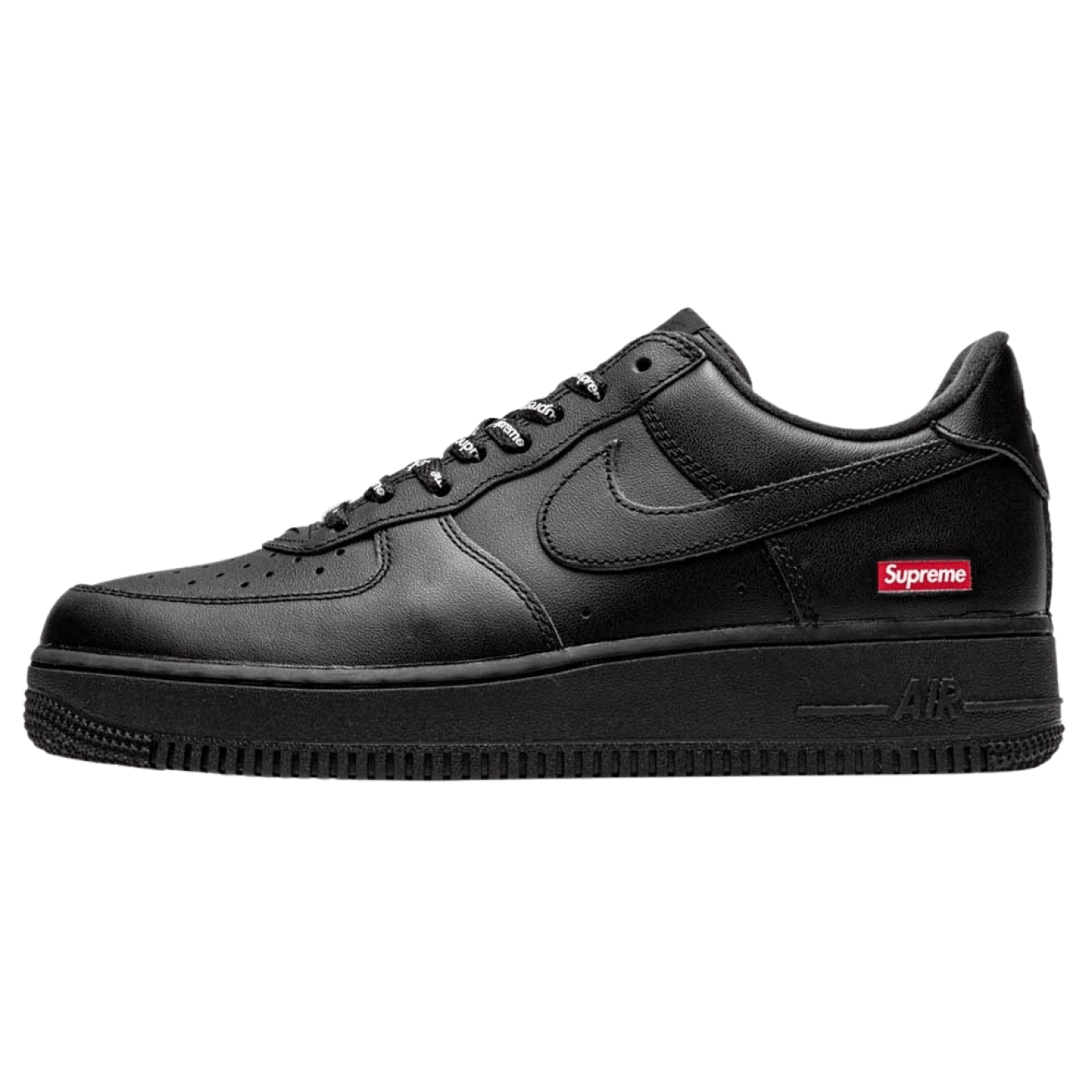 Supreme x Nike Air Force 1 Low 'Box Logo - Black' - Streetwear Fashion - thesclo.com