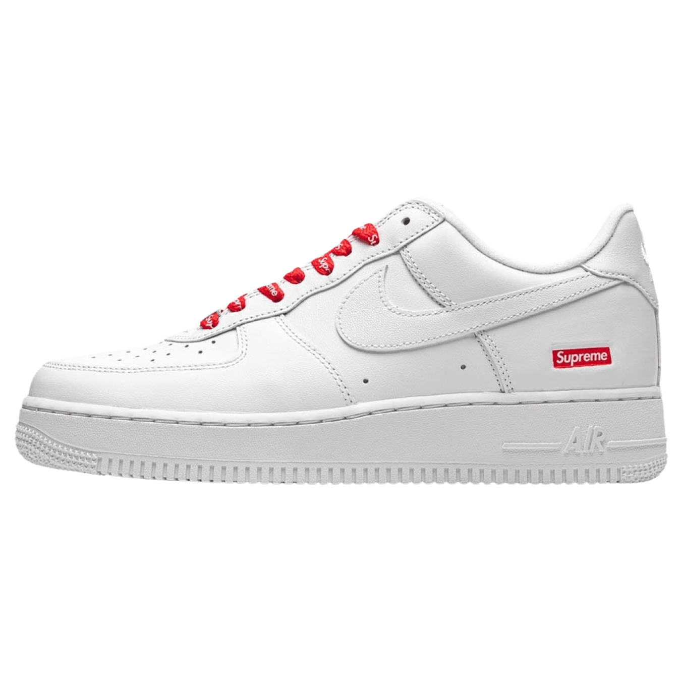 Supreme x Nike Air Force 1 Low 'Box Logo - White' - Streetwear Fashion - thesclo.com