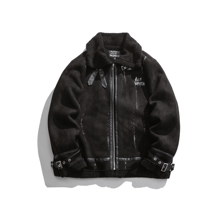 Thesclo - Ace Reaper Black Jacket - Streetwear Fashion - thesclo.com