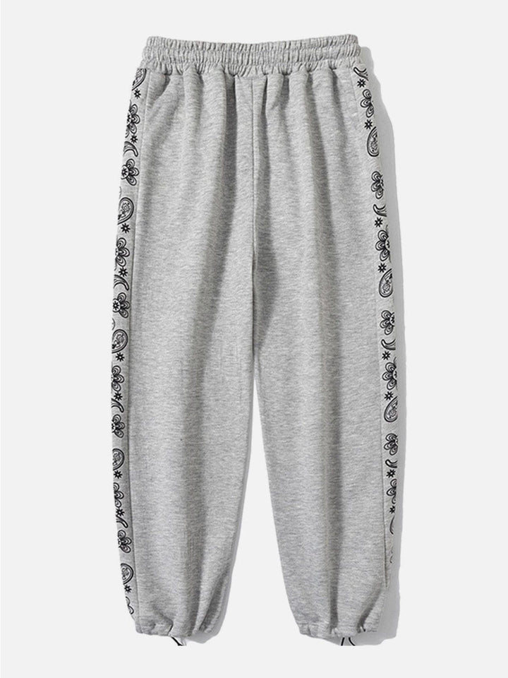 Thesclo - Bandana Print Sweatpants - Streetwear Fashion - thesclo.com