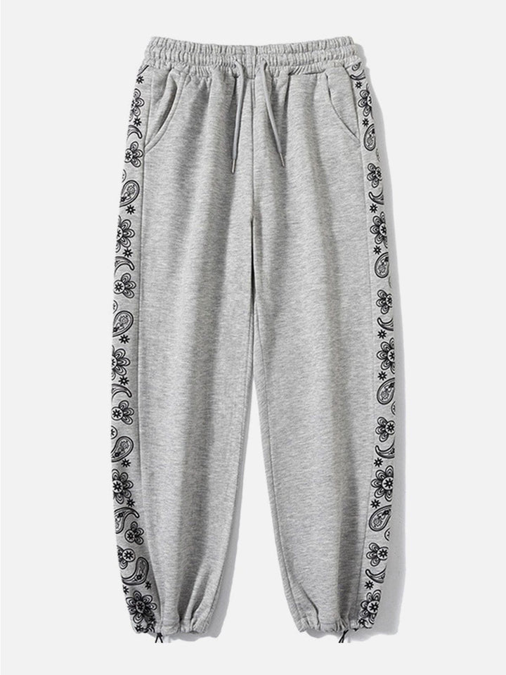 Thesclo - Bandana Print Sweatpants - Streetwear Fashion - thesclo.com