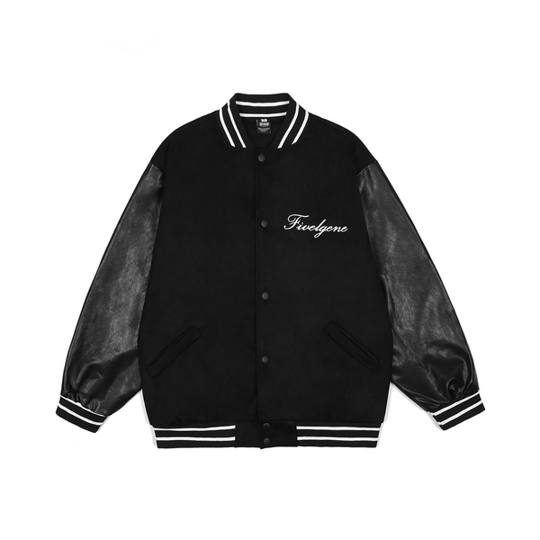 Thesclo - Black Fivelgene Jacket - Streetwear Fashion - thesclo.com