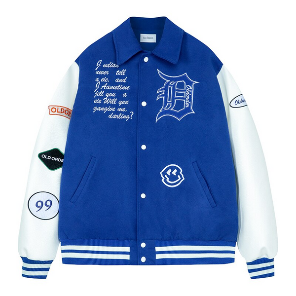 Thesclo - Blue OldOrder99 Jacket - Streetwear Fashion - thesclo.com