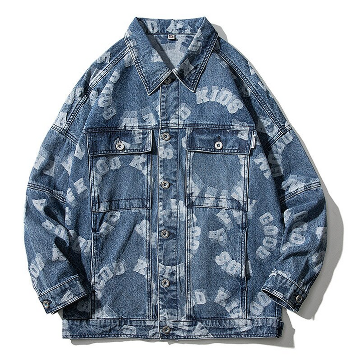 Thesclo - Camouflage Denim Jacket - Streetwear Fashion - thesclo.com