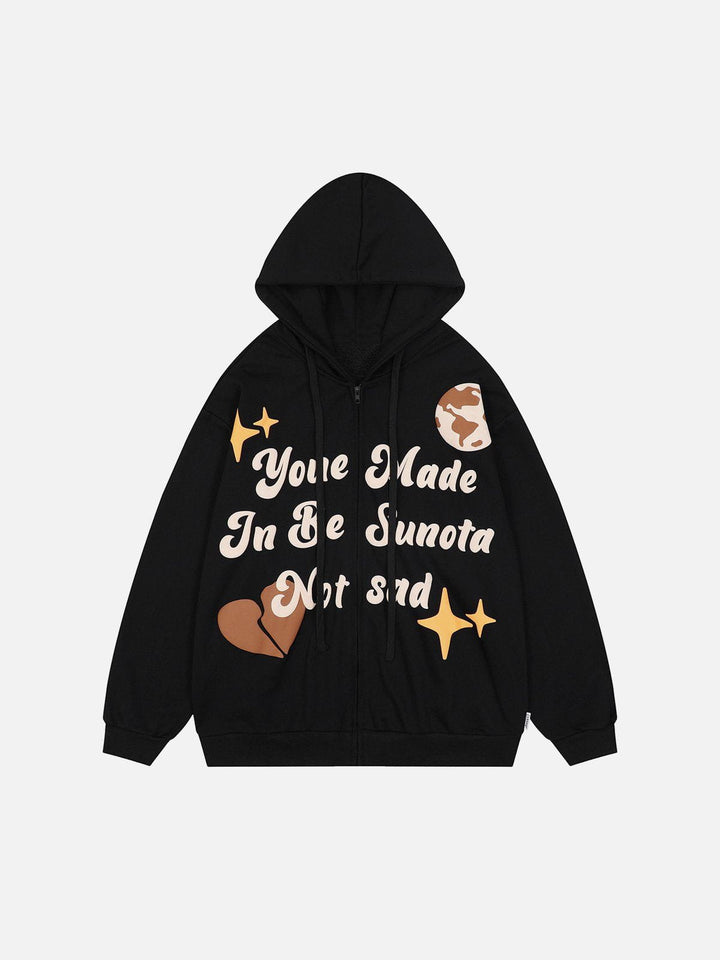 Thesclo - Cartoon Alphabet Hoodie - Streetwear Fashion - thesclo.com