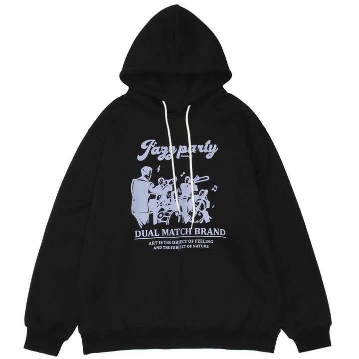 Thesclo - Cartoon Letter Print Hoodie - Streetwear Fashion - thesclo.com