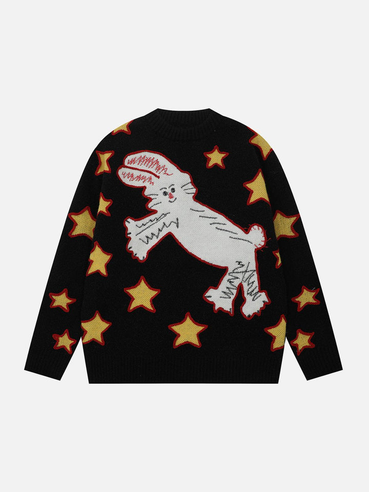 Thesclo - Cartoon Rabbit Sweater - Streetwear Fashion - thesclo.com