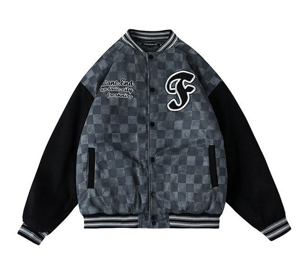 Thesclo - Checkered Fakery Jacket - Streetwear Fashion - thesclo.com