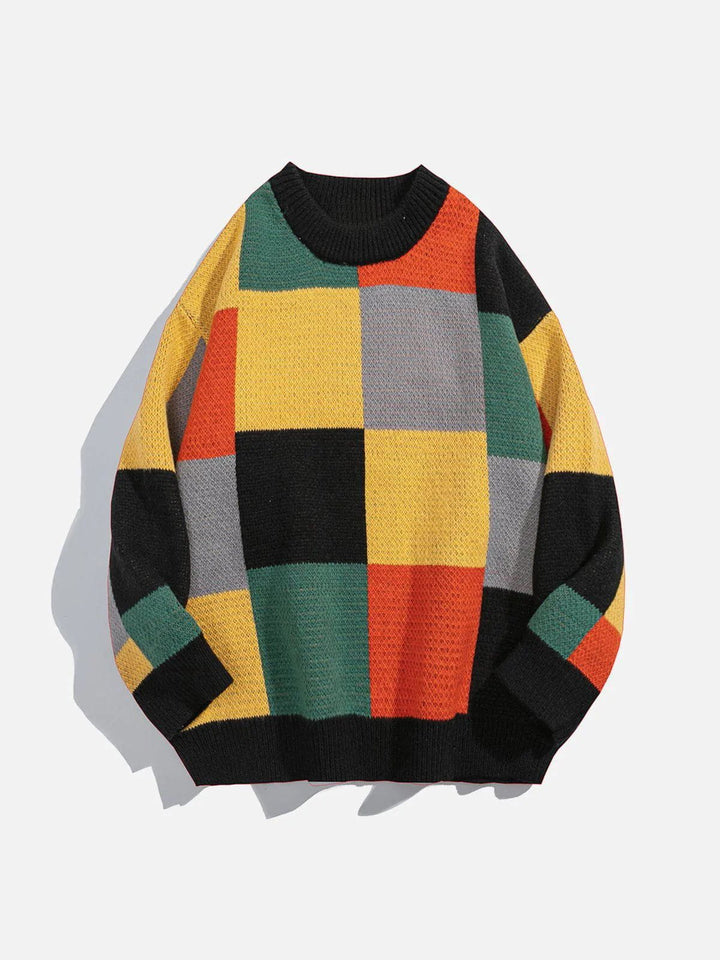 Thesclo - Colorblock Sweater - Streetwear Fashion - thesclo.com