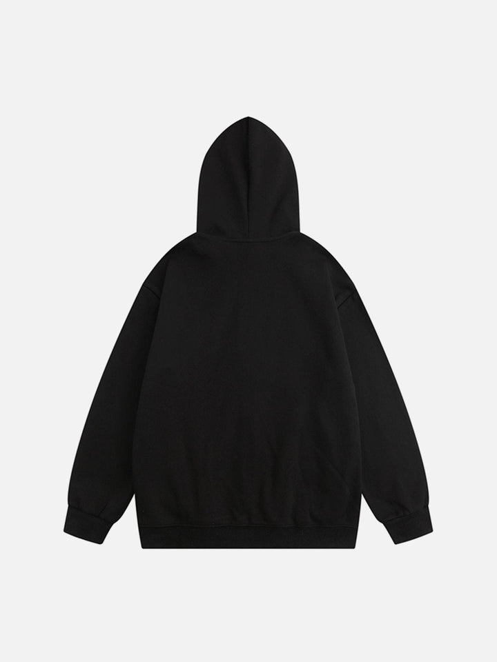 Thesclo - Contrast Patchwork Hoodie - Streetwear Fashion - thesclo.com