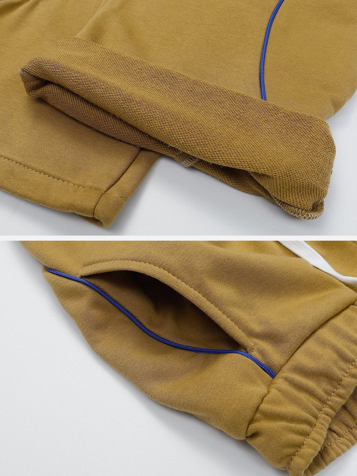 Thesclo - Corrugation Vintage Sweatpants - Streetwear Fashion - thesclo.com